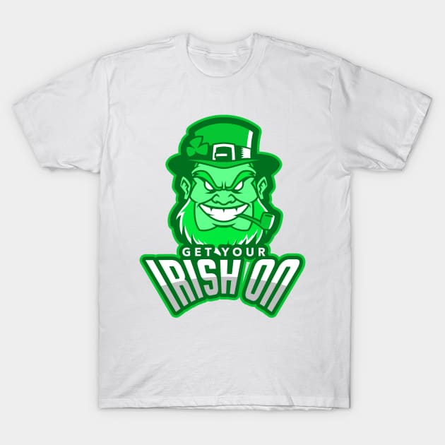 Get Your Irish On T-Shirt by YungBick